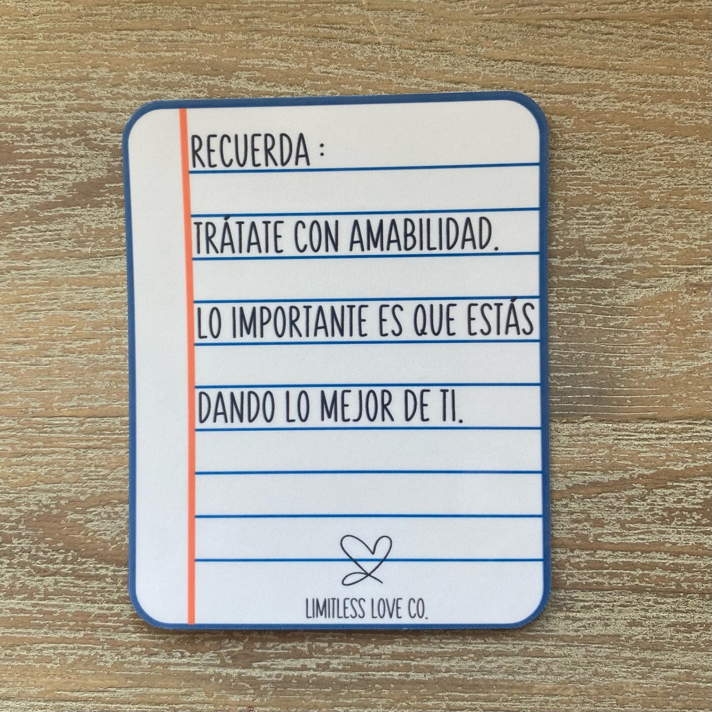 Reminder: Give yourself some grace today. Sticker