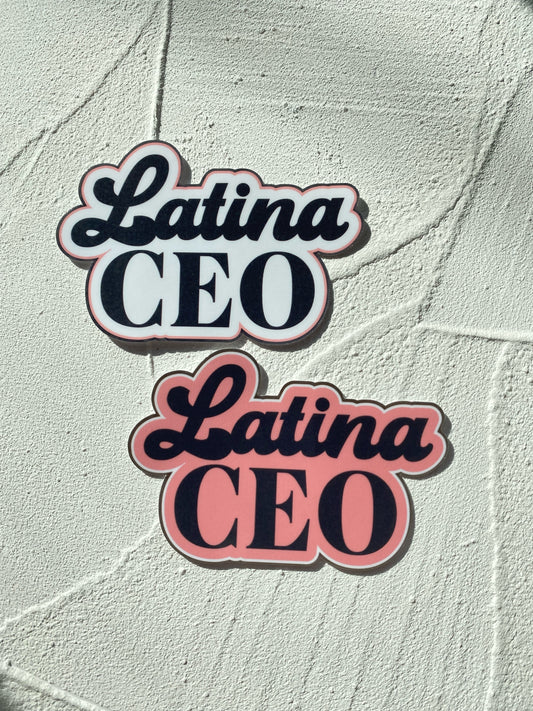 Latina CEO sticker